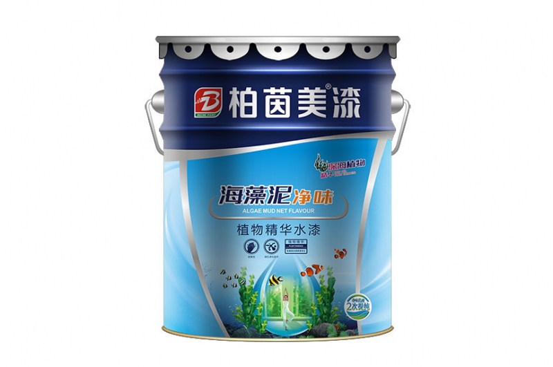 18升海藻泥净味水漆