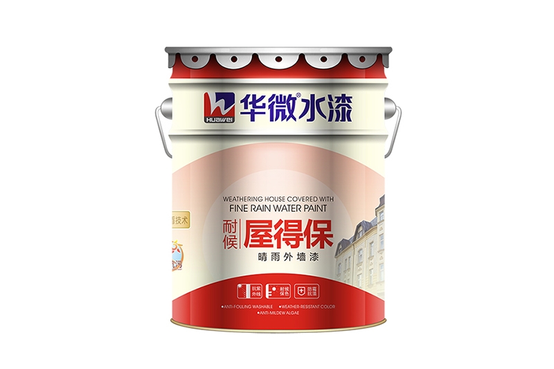 18升6耐候屋得保晴雨外墙漆
